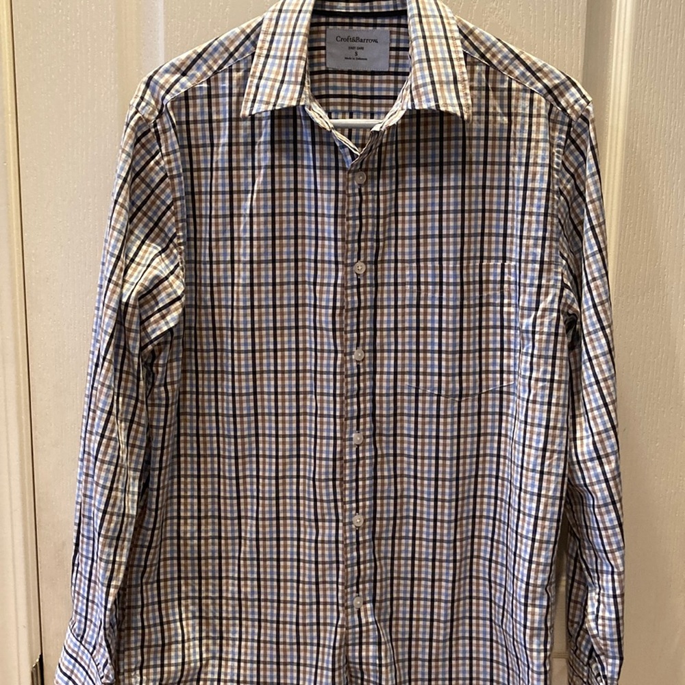 Croft&Barrow Easy Care Plaid Shirt